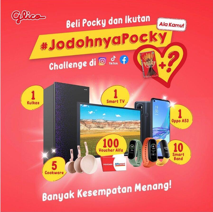 Beli Pocky dan Ikutan #JodohnyaPocky Menangkan Hp, Kulkas, Smart TV, dan lainnya