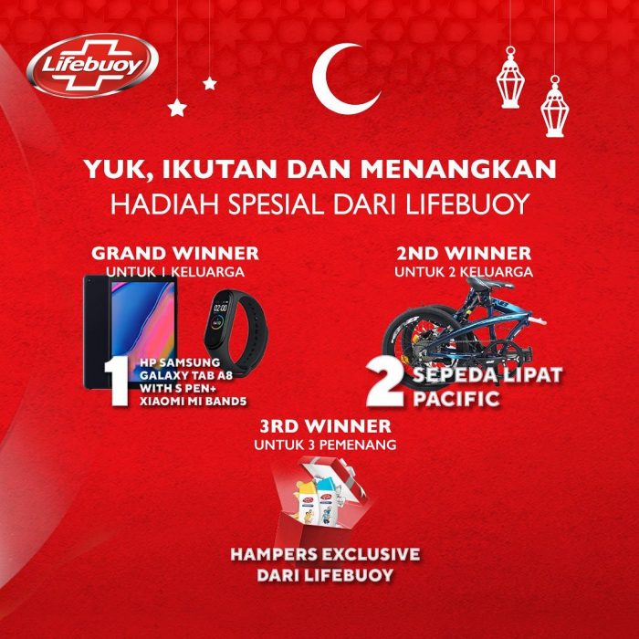 Challenge Lifebuoy Segarkan Ramadan Hadiah HP, Sepeda, dll