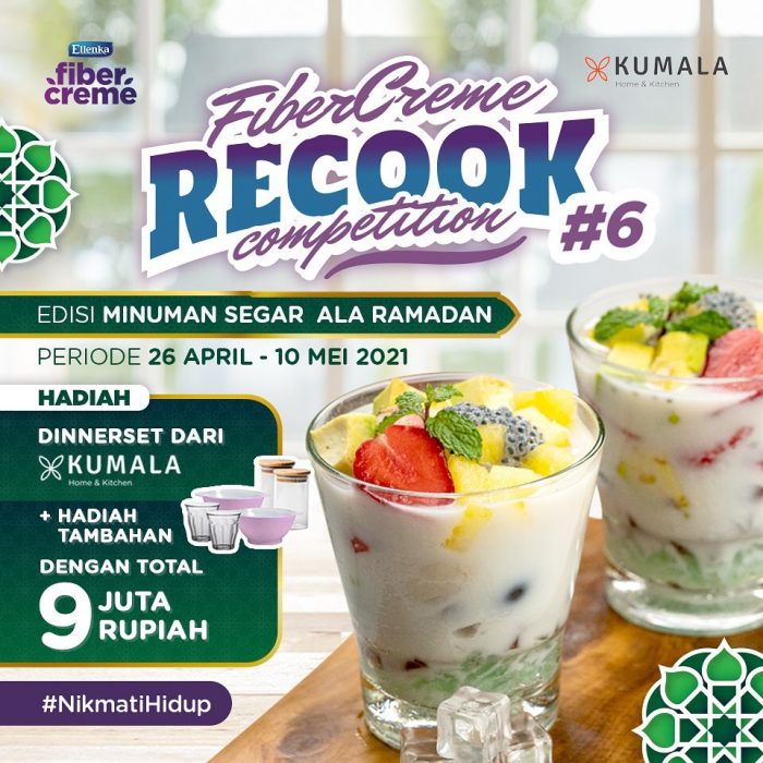 Fibercreme Recook Competition #6 Berhadiah Total 9 JUTA Rupiah