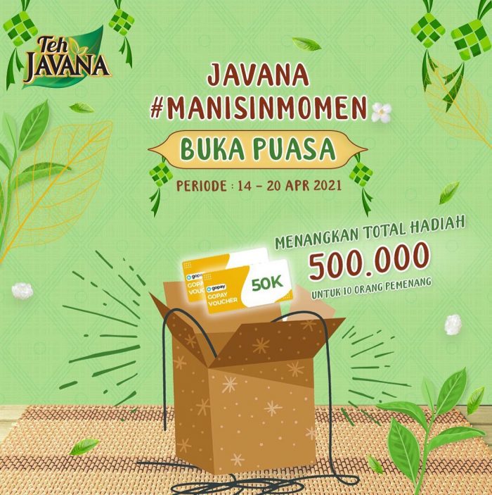 Giveaway Manisin Buka Teh Javana Berhadiah Gopay 500 RIBU