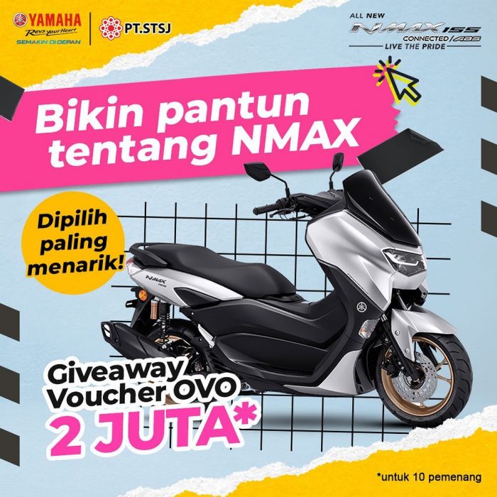 Kuis Pantun Tentang NMAX Berhdiah OVO Total Rp 2 JUTA