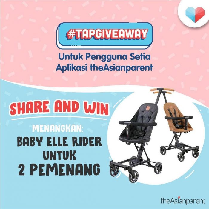 Kuis Tap Giveaway Berhadiah 2 Buah Baby Elle Rider Keren