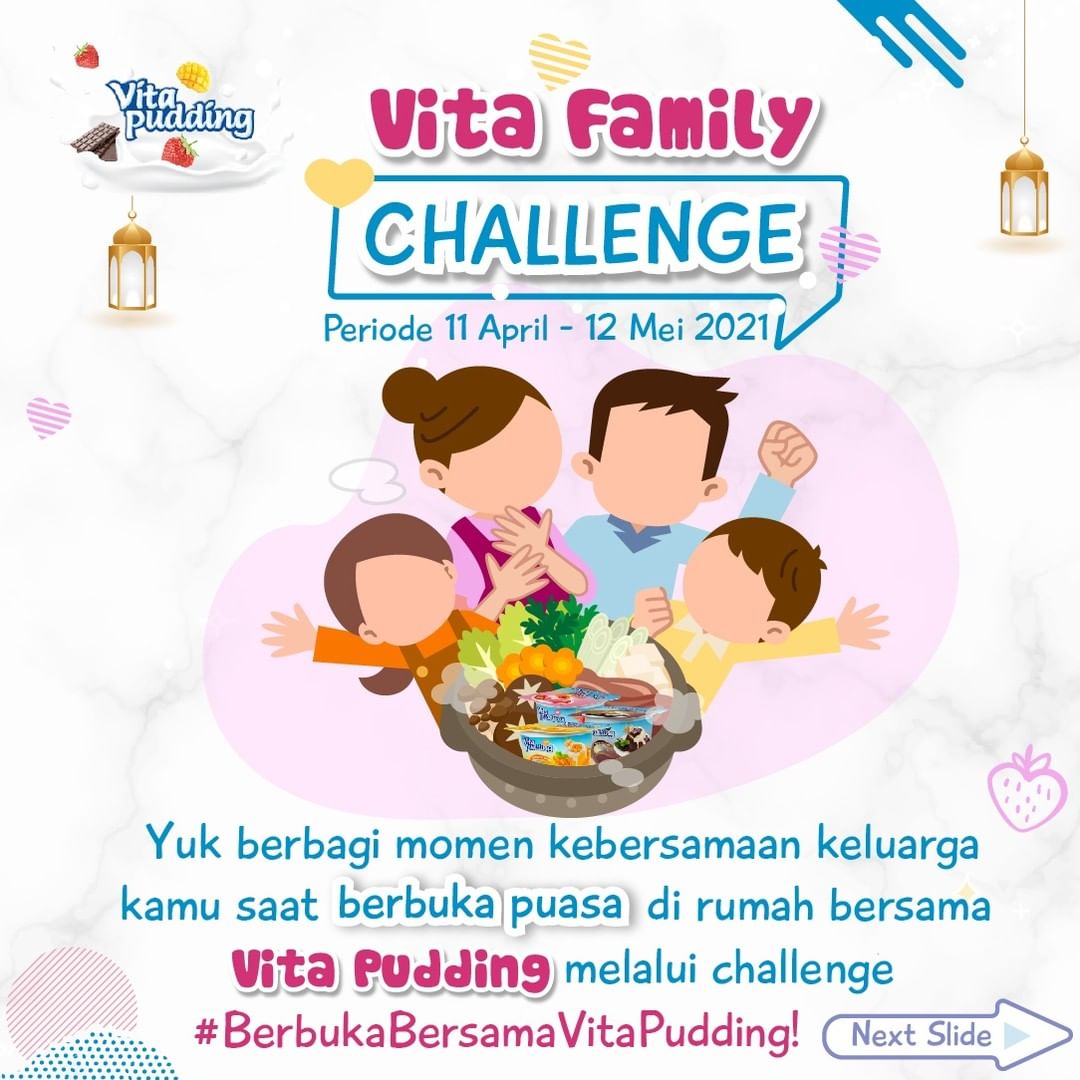 Lomba Berbuka Bersama Vita Pudding Berhadiah Jutaan Rupiah