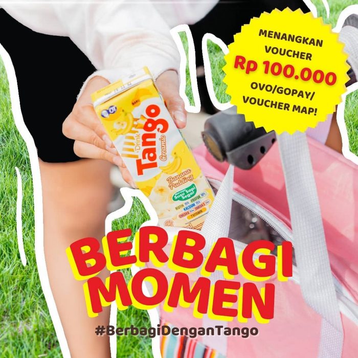 Kontes Foto Berbagi Dengan Tango Hadiah OVO  Total Rp 2,5 JUTA