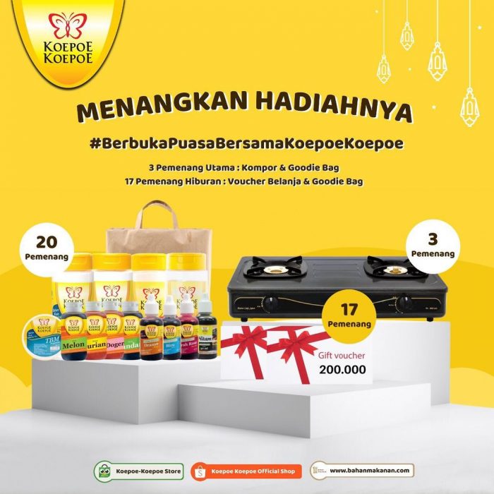 Lomba Foto Buka Puasa Berhadiah Kompor, Voucher & Goodie Bag