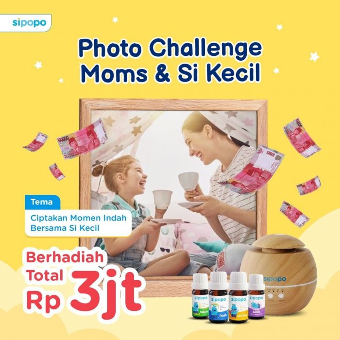 Lomba Foto Moms &amp; Si Kecil Berhadiah Total Rp 3 JUTA