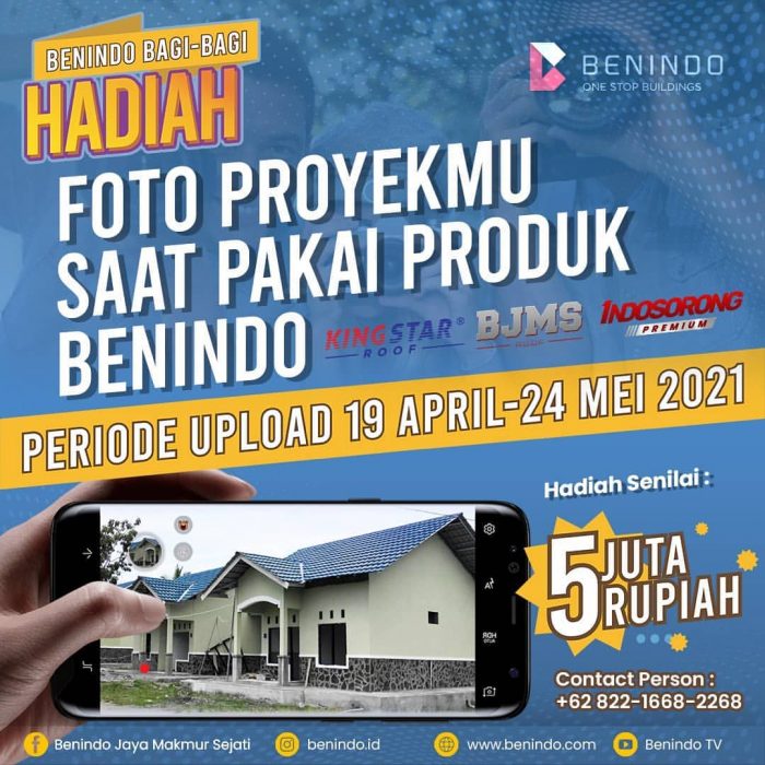 Lomba Foto Proyekmu Berhadiah Voucher Belanja Total Rp 5 JUTA