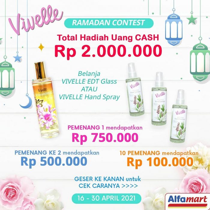 Lomba Foto Puasa Bareng Vivelle Hadiah Total 2 JUTA Rupiah