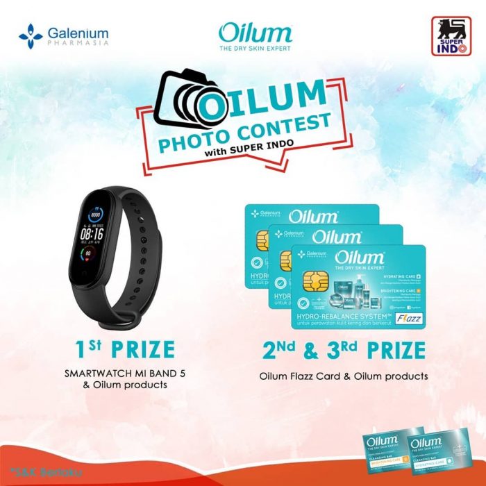 Lomba Foto Produk Oilum Hadiah Smartwatch, Flazz Card, dll