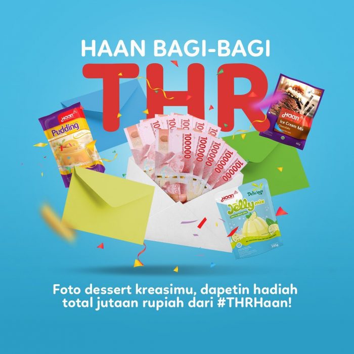 Lomba Kreasi THR Haan Berhadiah Total Rp 10 JUTA + Hampers