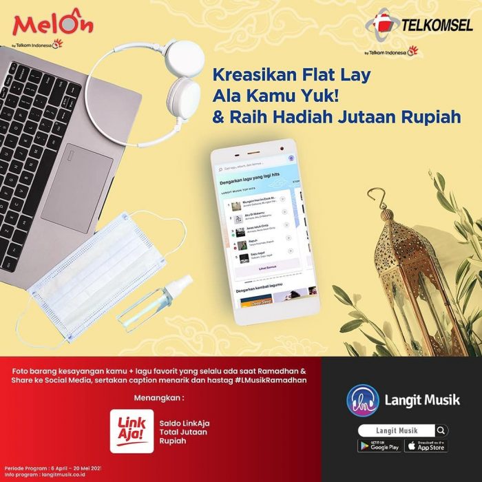 Lomba Kreasikan Flat Lay Berhadiah LinkAja Total 3,5 JUTA Rupiah