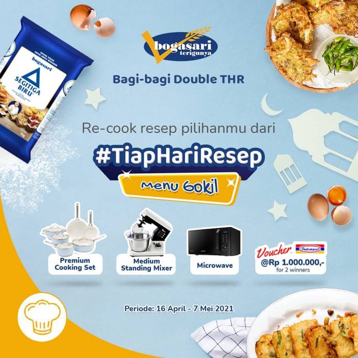 Lomba Recook Resep Pilihanmu Hadiah Cooking Set, Mixer, dll