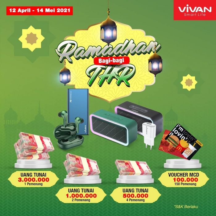 Lomba Review Produk Vivan Hadiah Uang Tunai Total Rp 6 JUTA