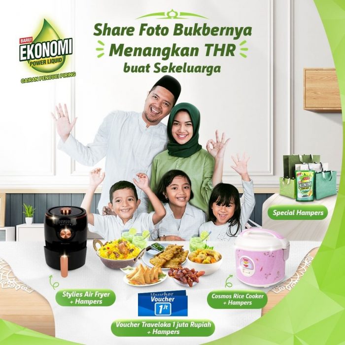 Kontes Share Foto Bukber Ekonomi Hadiah Staycation, Air Fryer, dll