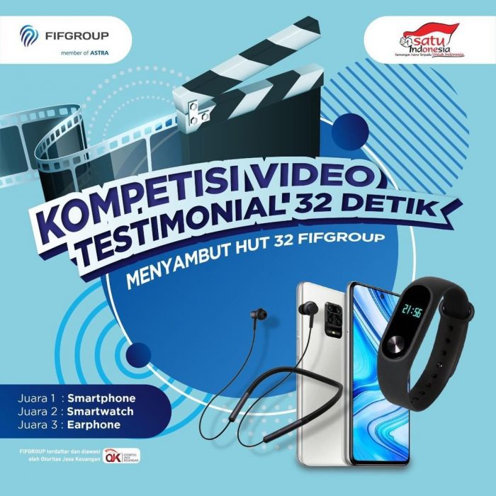 Lomba Testimoni 32 Detik FIFGROUP Hadiah HP, Smartwatch, dll