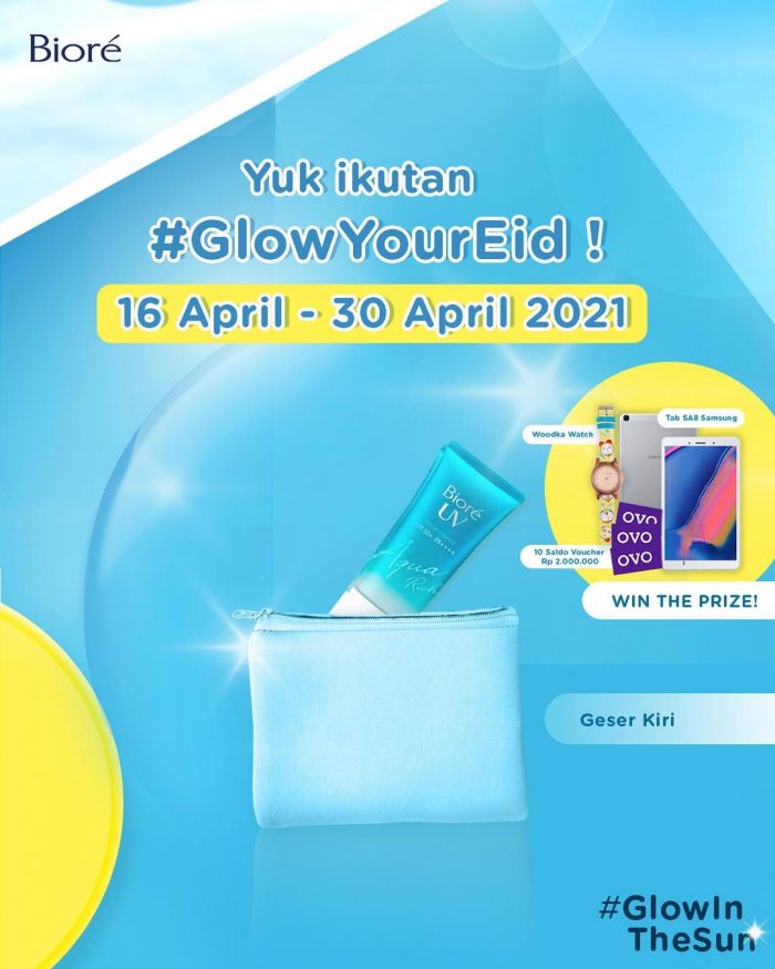 Lomba Video Glow Your Eid Berhadiah Tablet, Jam Tangan, dll