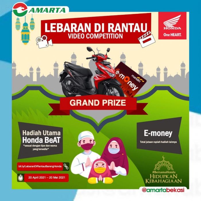 Lomba Video Lebaran Di Rantau Berhadiah Motor dan Jutaan E-money