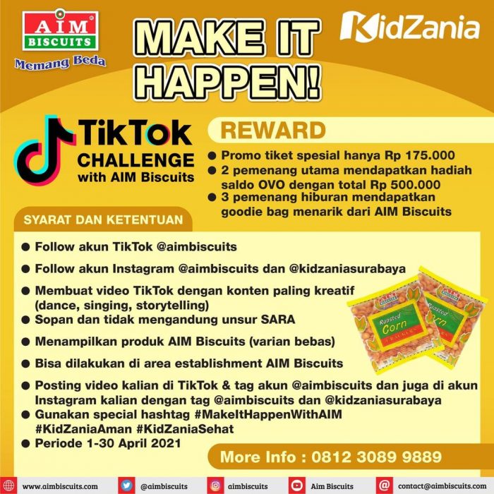 Lomba Video Make It Happen Berhadiah Total Jutaan Rupiah