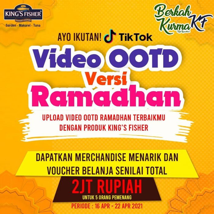 Lomba Video OOTD versi Ramadhan Hadiah Total Rp 2 JUTA