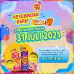 Promo Tutup Botol Fruit Tea Sosro Hadiah THR Total 10 Milyar Rupiah