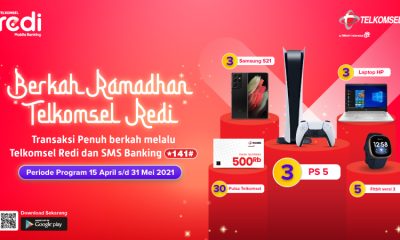 Undian Berkah Ramadhan Telkomsel Redi Berhadiah PS 5, Laptop, dll