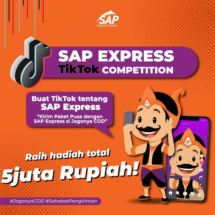 Buat TikTok Tentang SAP Express Berhadiah Total 5 JUTA Rupiah