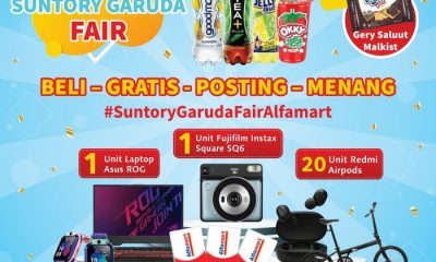 Foto Dengan Produk Suntory Garuda Berhadiah Laptop ASUS ROG