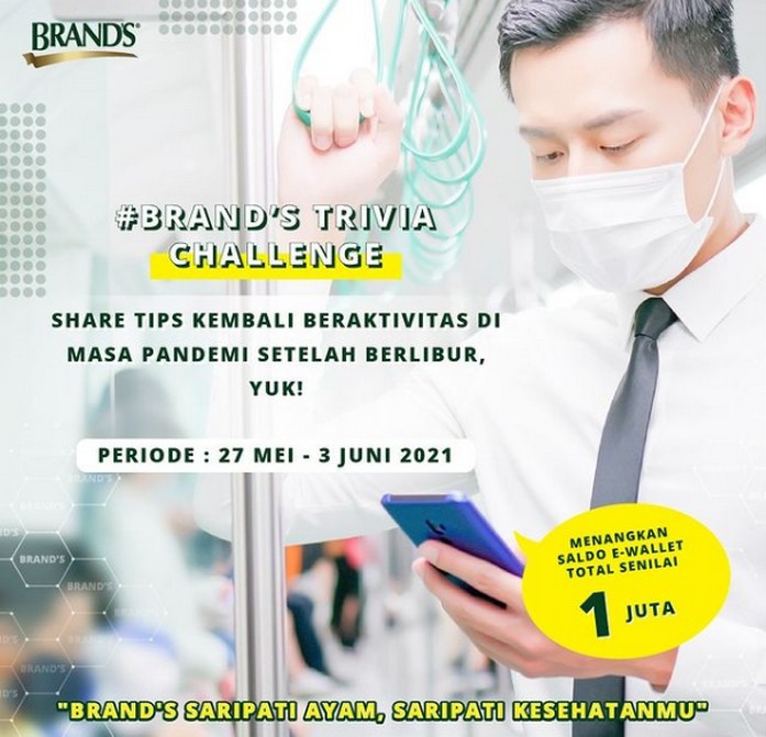 Giveaway Brand's Trivia Menangakn Saldo E-Wallet Total Senilai Rp. 1 Juta