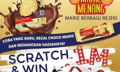 Gosok Kupon Regal Choco Marie Berhadiah Mobil, Motor, Smartphone