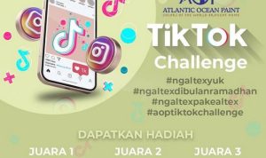 Kontes TikTok Atlantic Ocean Paint Berhadiah THR 9 Juta Rupiah