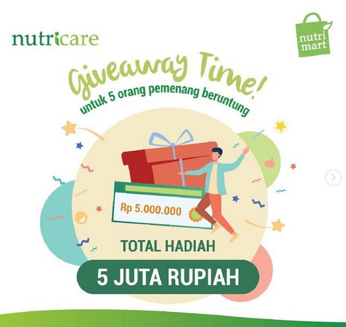 Kuis Cerita Hidup Lebih Sehat Nutricare Berhadiah Total 5 Juta Rupiah