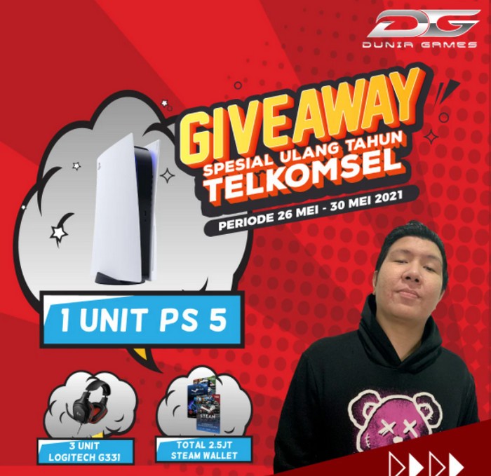 Kuis Pantun Ucapan Utah Telkomsel ke-26 Berhadiah Playstation 5