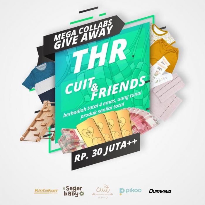 Kuis THR Cuit & Friends Berhadiah Senilai Total Rp 30 JUTA++