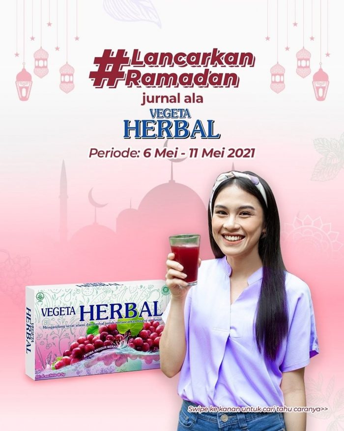 Lancarkan Ramadan Jurnal Vegeta Herbal Berhadiah Total 8 Juta Lebih