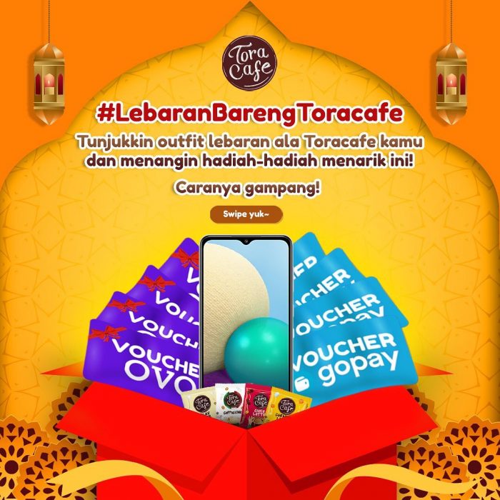 Lebaran Bareng Toracafe Hadiah Smartphone, OVO &amp; Gopay