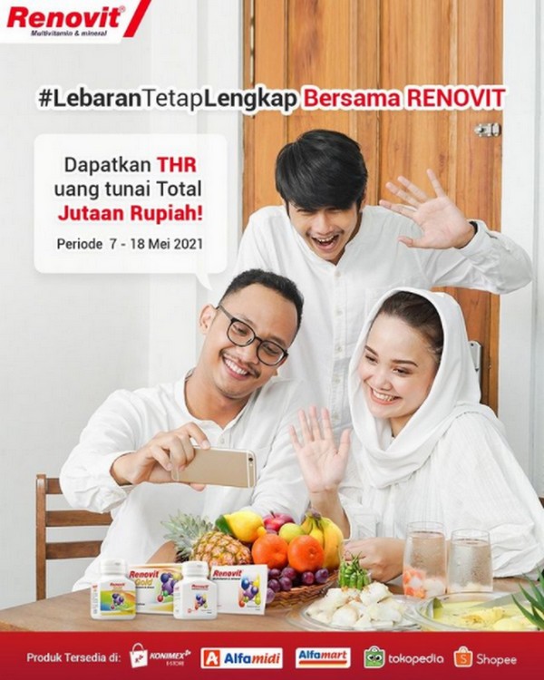 Lebaran Tetap Lengkap Bersama Renovit Berhadiah THR Total 3 Juta