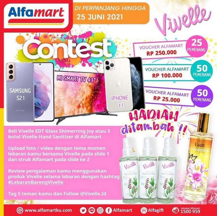 Lomba Foto Video Bersama Vivelle Menangkan Hadiah Total 50 Juta