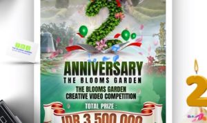 Lomba Video Anniversary The Blooms Hadiah Jutaan Rupiah
