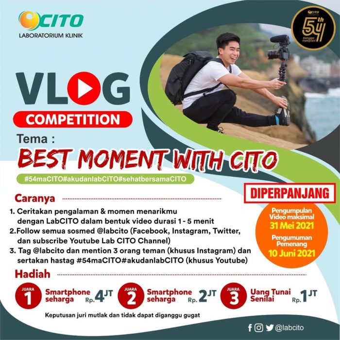 Lomba Video Best Momen With CITO Berhadiah Jutaan Rupiah