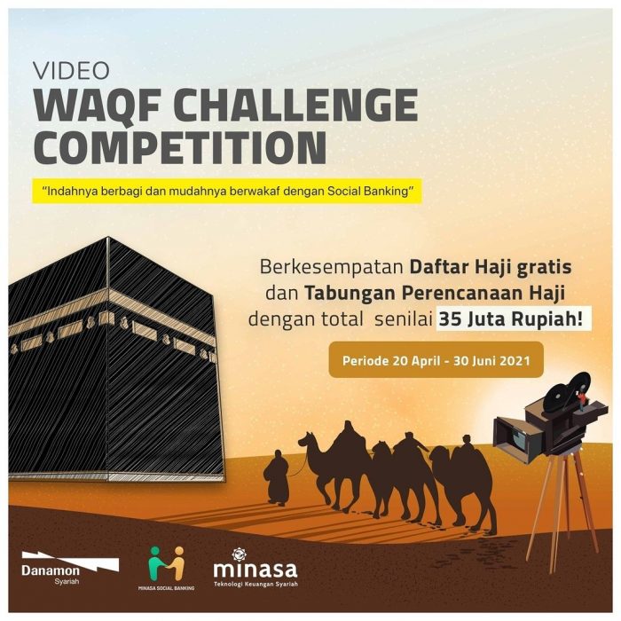 Lomba Video WAQF Challenge Hadiah Total Senilai 35 JUTA Rupiah