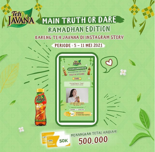 Main Truth Or Dare Ramadhan Berhadiah Total Gopay 500K