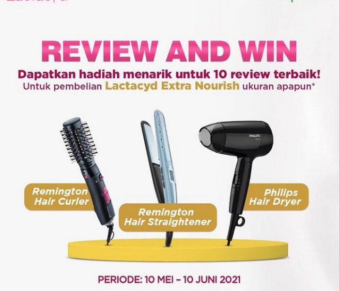 Review Lactacyd Extra Nourish Menangkan Alat Perawatan Rambut