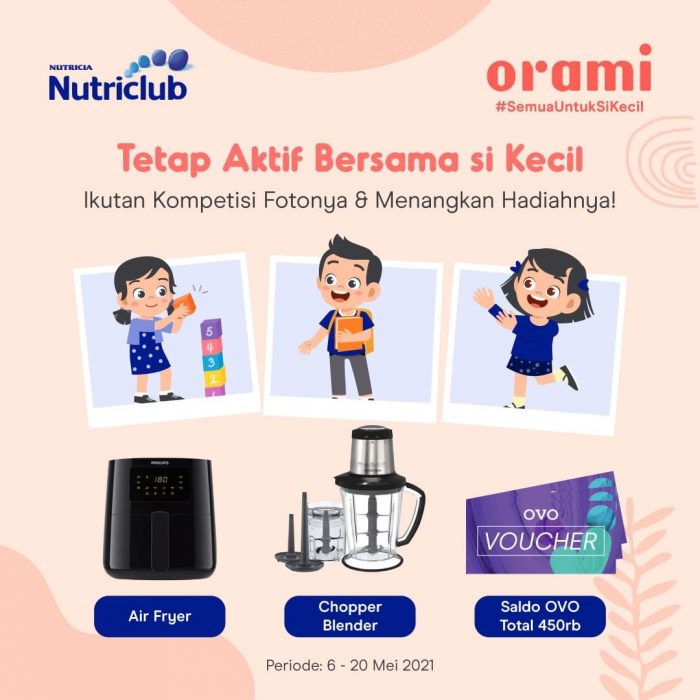 Stay Active Photo Challenge Berhadiah Air Fryer, Blender, dan OVO