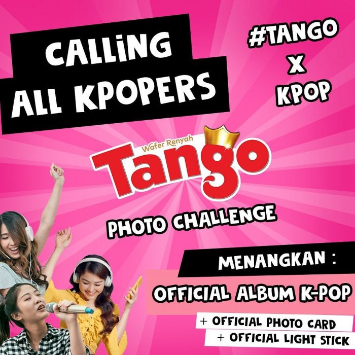 Tango Photo Challenge Berhadiah 3 Official Album K-POP Keren