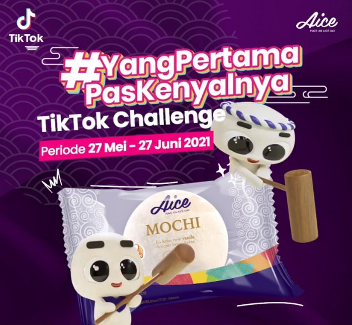 TikTok Challenge Aice Pas Kenyalnya Grand Prize Motor Honda Genio