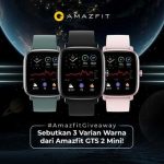 Amazing Giveaway Instagram Berhadiah Amazfit GTS 2 Mini Gratis