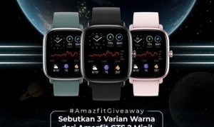 Amazing Giveaway Instagram Berhadiah Amazfit GTS 2 Mini Gratis