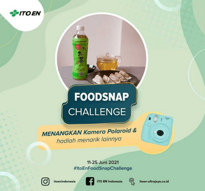 Foodsnap Challenge Berhadiah Kamera Polaroid & Saldo E-Wallet