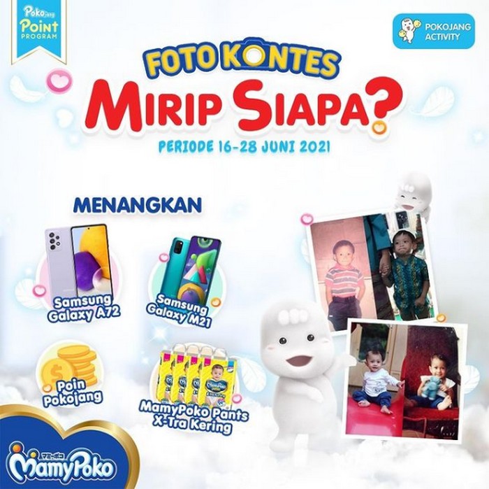 Foto Kontes Mirip Siapa? Berhadiah Samsung A72, M21, Produk & Poin