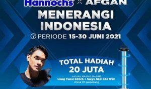 Giveaway Hannochs x Afgan Menerangi Indonesia Hadiah Total 20 Juta